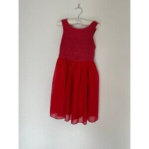Red Christmas‎ party dress for girls